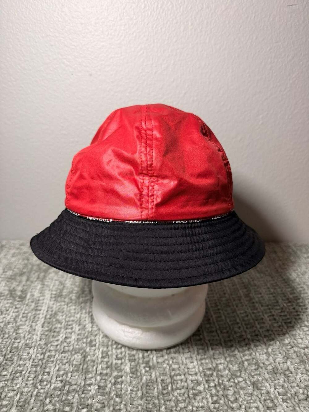 Head Golf Red and Black Bucket Hat Size 57cm